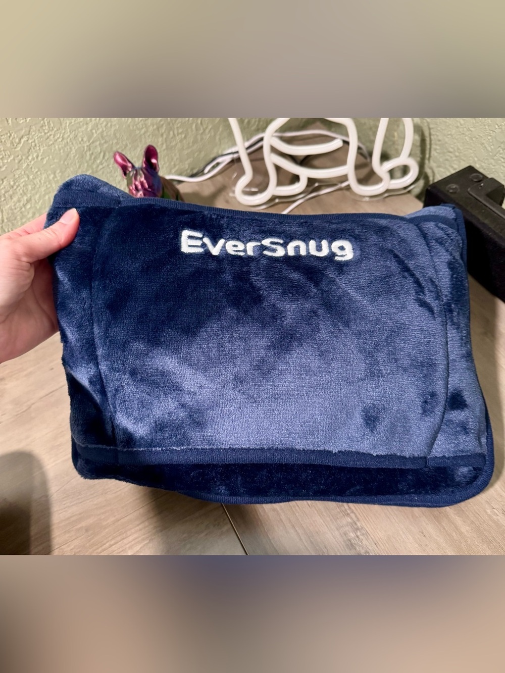 EverSnug travel Blanket Blue